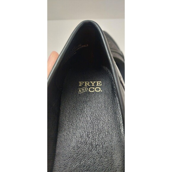 Frye and Co. Women's Size 8.5 Elara Loafers 8.5M Black Slip On Shoes - Picture 7 of 12
